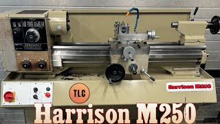 Harrison M250 Power Cross Feed Drehmaschine Drehbank Lathe Svarv Tokarka Tornio [upl. by Raffarty725]