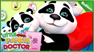 Canzone della Mamma  Filastrocche per bambini e ragazzi  Little Panda Doctor 79 [upl. by Pavla]