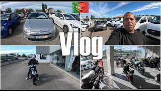 Meu filho comprou uma moto 🏍️ PREÇOS DE CARRO E MOTO EM PORTUGAL🇵🇹 [upl. by Ilenay]