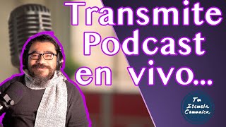 Cómo transmitir PODCAST en vivo en Spreaker Studio 🎙️ [upl. by Soirtemed]