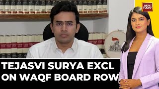 In Less Than Two Months The WAQF Act 1995 Will Be History BJP MP Tejasvi Surya Exclusive [upl. by Krahling]