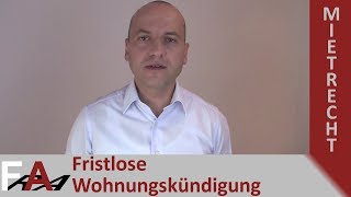 Fristlose Kündigung des Mietverhältnisses  Mieter wirft Vermieter aus der Wohnung [upl. by Tema]