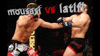 Gegard Mousasi vs Ilir Latifi UFC [upl. by Dnomde]