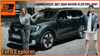 Ford Explorer im Test 2024 Fahrbericht mit dem NEUEN ElektroSUV Review  Preis  Heckantrieb [upl. by Aihseyn]