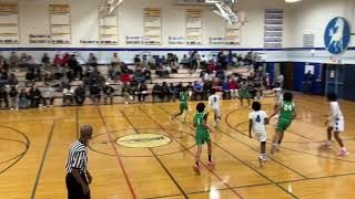 Gompers 52vs Jane Addams 8th grade boys basketball 11162023 [upl. by Richards]