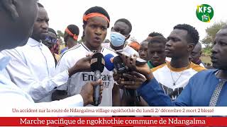 Marche pacifique de ngokhothie commune de Ndangalma [upl. by Buckler258]