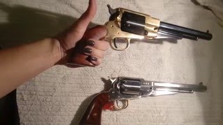 UBERTI VS PIETTA REMINGTON 1858 PORÓWNANIE RÓŻNICE [upl. by Zetram]