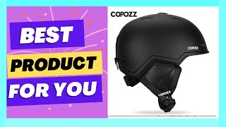 COPOZZ Ski Helmet Halfcovered Anti [upl. by Tilla71]