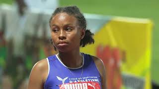 CARIFTA Games 2024 Grenada  Girls 4x100 Meter Relay Under 20 Final [upl. by Had58]