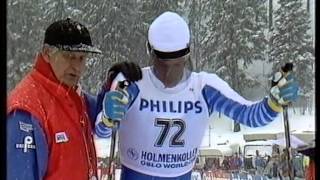 Holmenkollen 1987  50 km  World Cup 1 av 2 [upl. by Bluefarb]