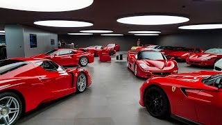 Visiting an Immaculate Ferrari Collection [upl. by Leinoto]