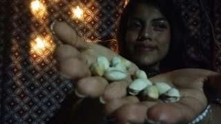 ASMR COMIENDO PISTACHESCOSAS SOBRE MI🙈✨ [upl. by Eadwine368]