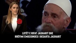 Lotët e Rifat Jasharit dhe rrëfimi emocionues i Besarta Jasharit në akademinë për Epopenë e UÇKsë [upl. by Demha]