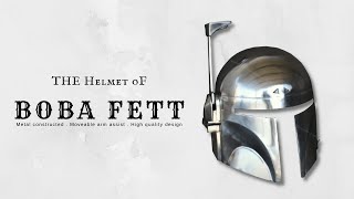 Metal Helmet of BOBA FETT by  HBC ARMOR™  cosplayLARPCollectionStar WarsBoba fett [upl. by Kcirednek]