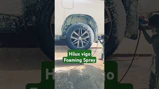 Hilux Vigo Washing carswash autocarwash carcare taunsa carwashing hilux vigo foaming vlog [upl. by Lonne]