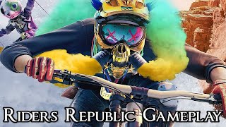 Riders Republic Gameplay  This Game Is Amazingly Fun  Xbox Series X [upl. by Nodnrb]