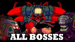 Broforce  All Bosses With Cutscenes HD [upl. by Unhsiv747]