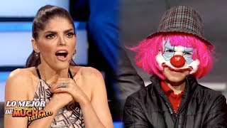 ANA BARBARA SE LLEVA TREMENDO SUSTO CON EL KOMPAYASO JR [upl. by Nightingale]