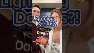 mukbang lightning ⚡️doritos shorts [upl. by Langan749]