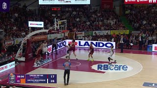 Basket serie A gli highlights di Reyer Venezia vs Virtus Bologna [upl. by Waylin]