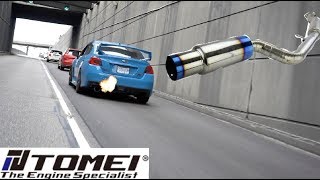 The Best Subaru WRXSTI Exhaust Tomei TI Expreme [upl. by Weatherby]