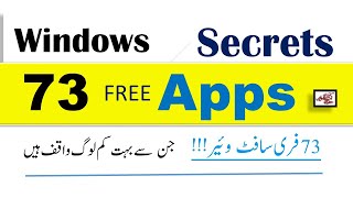 73 Secret FREE Windows Tools  A Game Changer for Your PC [upl. by Zilber]