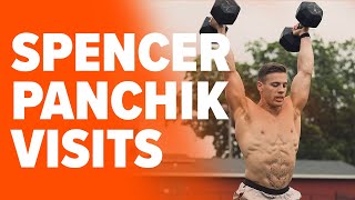 Spencer Panchik Visits  COMPTRAIN VLOG [upl. by Naicad677]