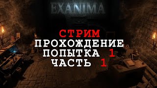 Exanima  СТРИМ  Прохождение подземелья часть 1 [upl. by Caye22]