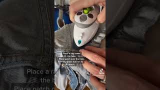 How to Patch a Hole in Jeans without a Sewing Machine [upl. by Taggart]