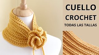 BUFANDA tejida a Crochet Fácil  Crochet para principiantes  Handwork Diy [upl. by Pimbley]