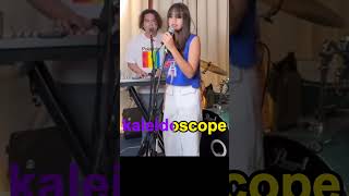 😍🎤FRANCESCA RAIT SINGING KALEIDOSCOPE WORLD shorts [upl. by Greenland]