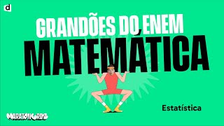 Estatística  Matemática  TOP CONTEÚDO ENEM 2023 [upl. by Parks]