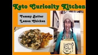 Low Carb Keto Lemon Buttery Chicken [upl. by Anilac]