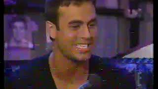 Tony Bruno accompanying Enrique Iglesias proofing that he can sing on Howard Stern [upl. by Adnilym]