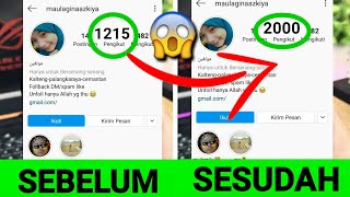 CARA MENAMBAH FOLLOWERS INSTAGRAM SECARA GRATIS  TERBARU 2020 [upl. by Asylem]