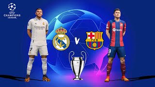 Barcelona vs Real Madrid  UCL 2425  Final   FtMbappé  Lewandowski  Raphinha [upl. by Addiel420]