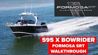 Formosa SRT 595 X Bowrider  Walkthrough  Yamaha F200XC  Customer SetUp [upl. by Romonda]