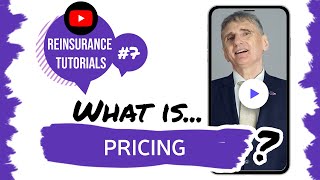 ✅ What is pricing  Reinsurance tutorials 7 • The Basics [upl. by Doretta]