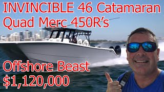 Invincible 46 Catamaran Beast Mode [upl. by Aihsakal]