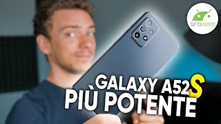 ADESSO è IL più COMPLETO della fascia MEDIA Recensione Samsung GALAXY A52s 5G [upl. by Ag]