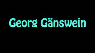 Learn How To Pronounce Georg Ganswein [upl. by Boaten449]