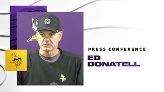 Ed Donatell on Defenses Role During the Overtime Win in Buffalo amp Vikings High Level of Confidence [upl. by Charissa544]