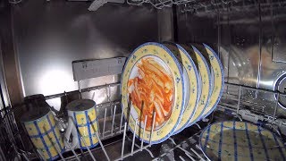 4K Inside A Dishwasher  Gopro Hero 7 Black [upl. by Imoyn578]