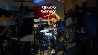 Paramore  Ignorance DRUM COVER [upl. by Aserahs]