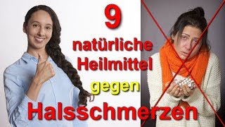 9 natürliche Heilmittel gegen Halsschmerzen und Schluckbeschwerden [upl. by Stochmal]