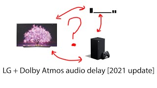 LG OLED  Xbox Series X Dolby Atmos delay update 2021 [upl. by O'Grady]