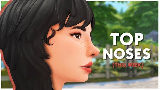 😍 NOSE CAS PRESETS YOU NEED IN YOUR GAME  Sims 4 Maxis Match Custom Content Showcase  CC List [upl. by Yelsnya]