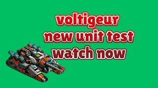 war commander b4 holdout the new unit voltigeur test watch it now [upl. by Mandi]