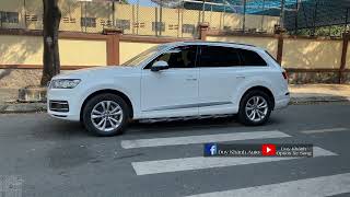 Audi Q7  2016  2018  lắp đặt đề nổ từ ra và đi xa tự gập gương  look cửa  0348325593  audiq7 [upl. by Jeremias627]