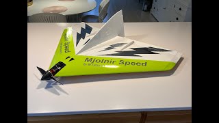 Mjolnir Speed Delta RC Model Airplane [upl. by Acnairb]